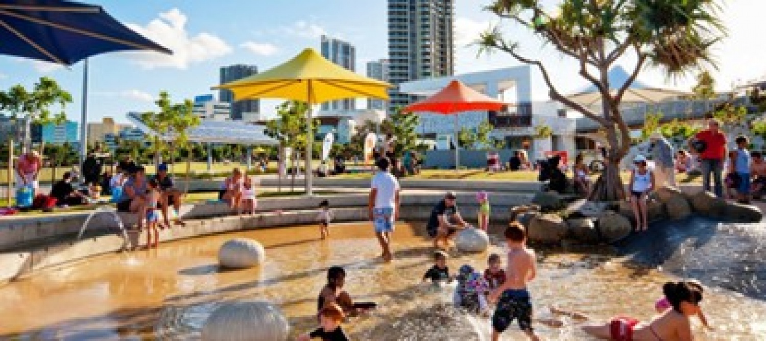 On the Gold Coast...