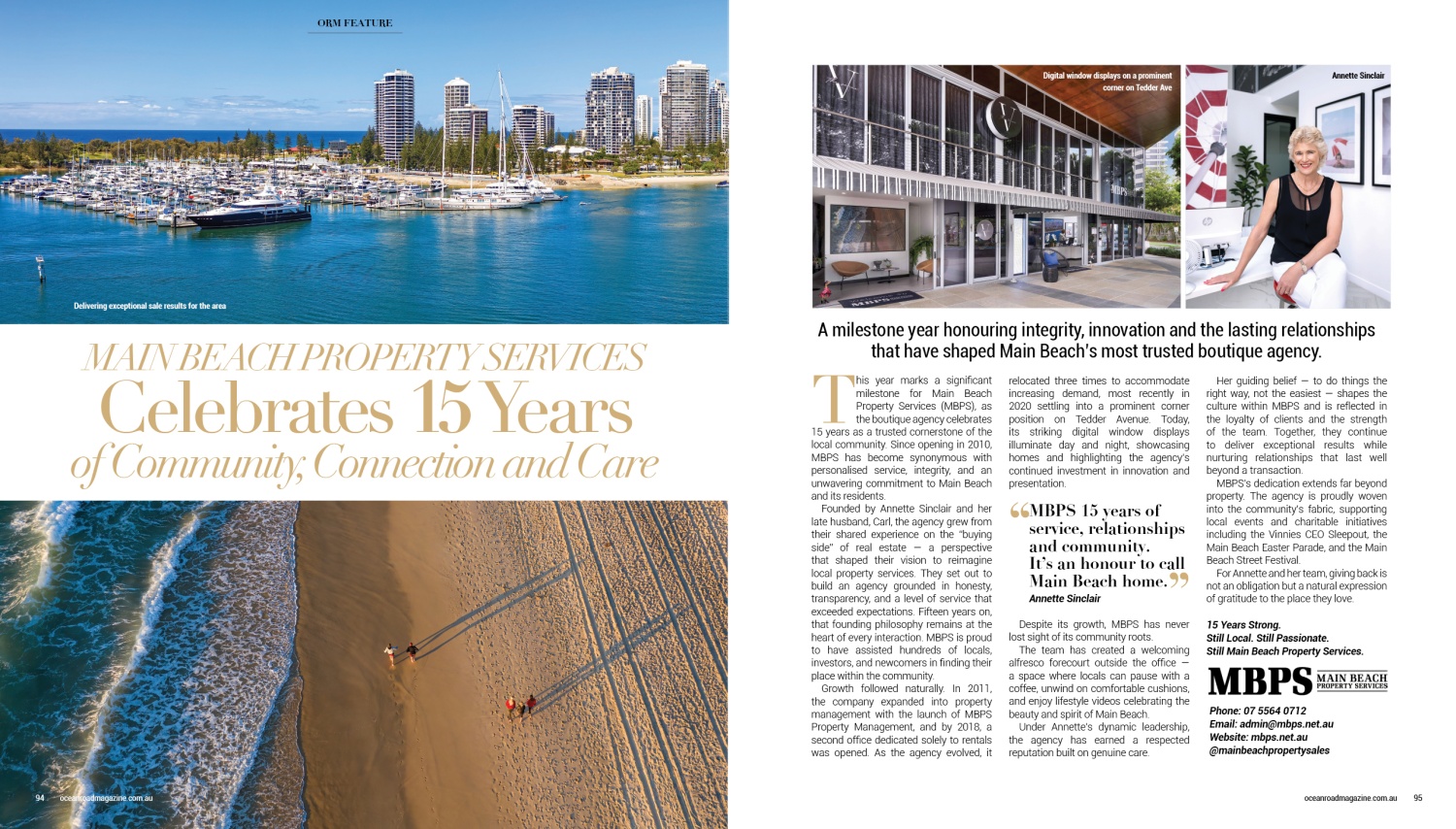 This week at MBPS Main Beach Property Services