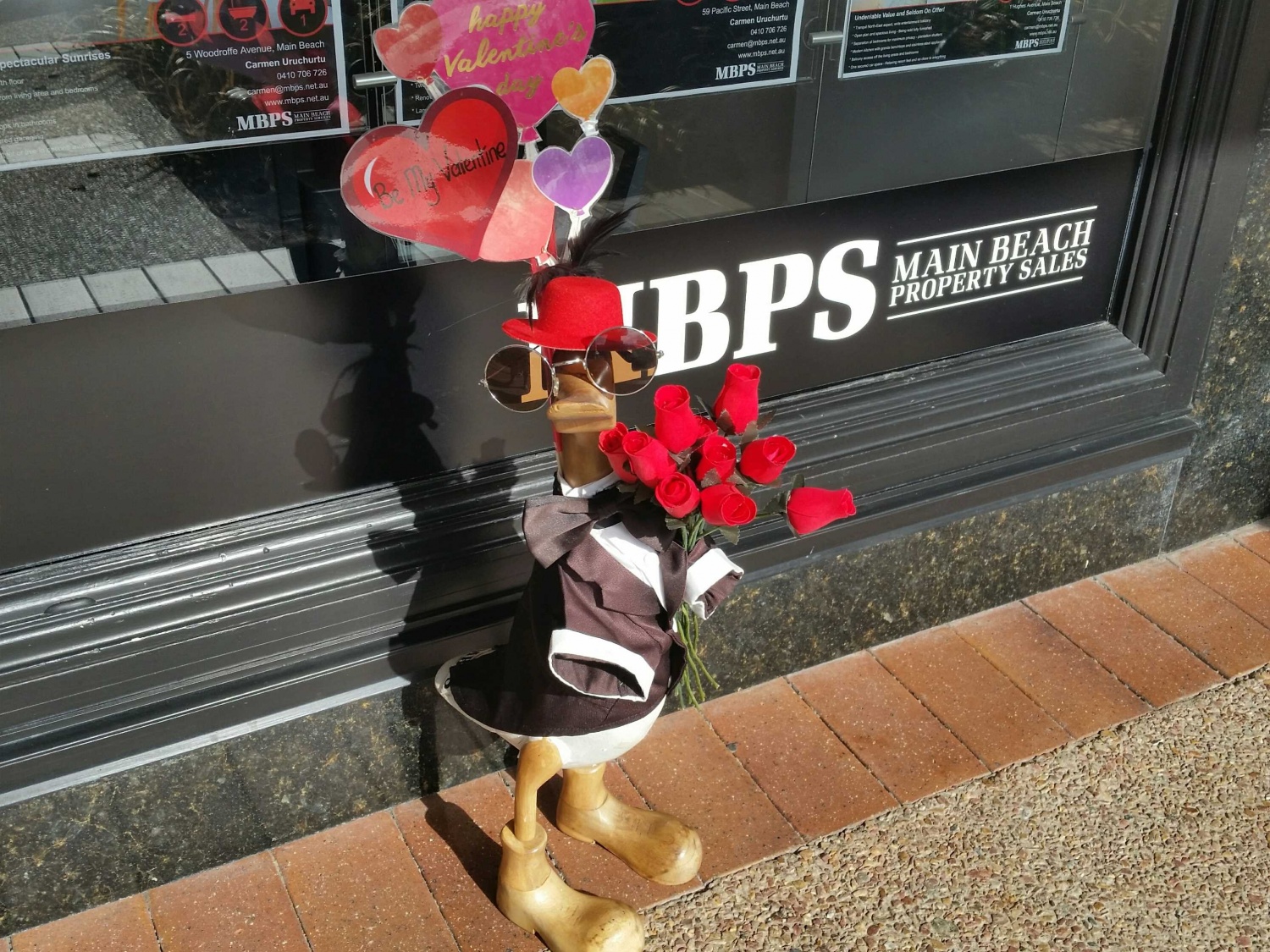 Mr. Jeeves wishing everyone a happy Valentine&rsquo;s Day!