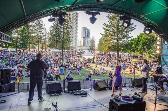 On the Gold Coast.....