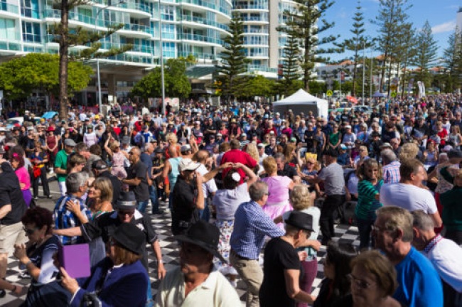 On the Gold Coast.....